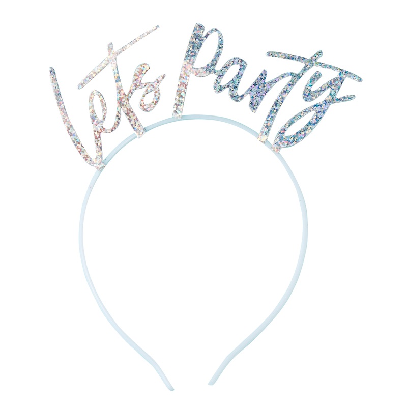 5 Disco Night Lets Party headbands
