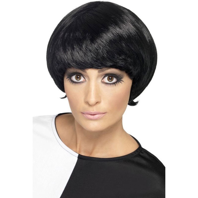 Black Mireille wig