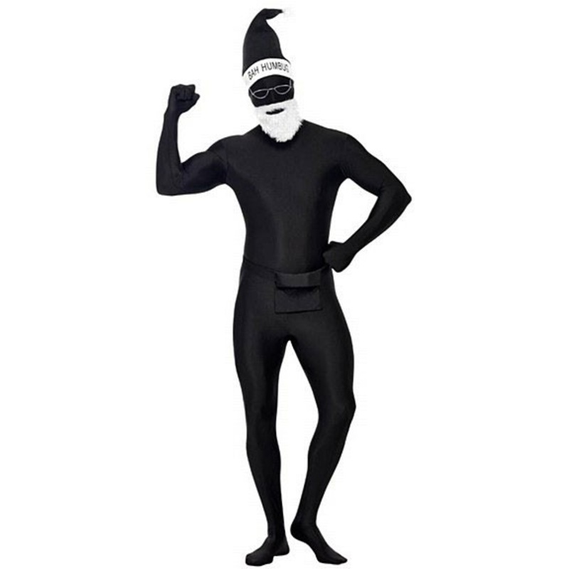 Black Santa Santa Claus Morphsuit M