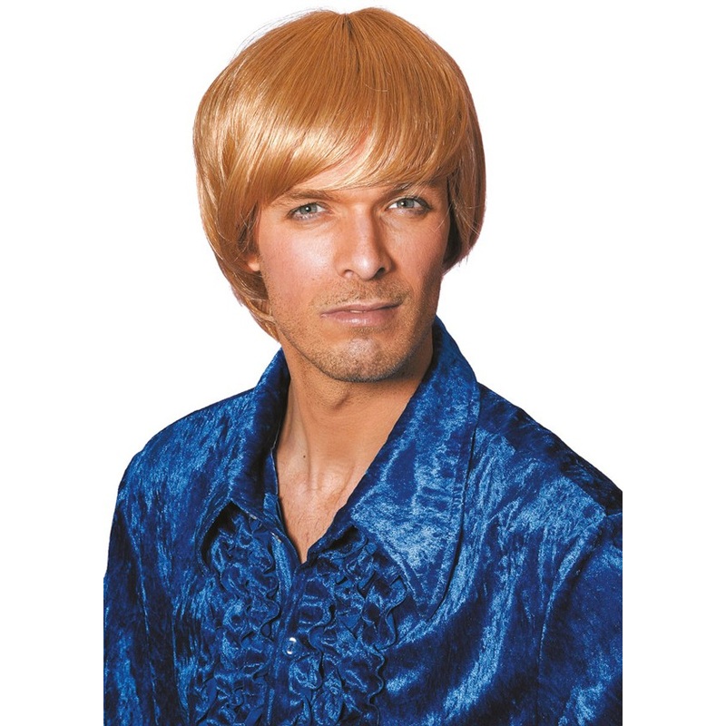Blonde retro 70s wig