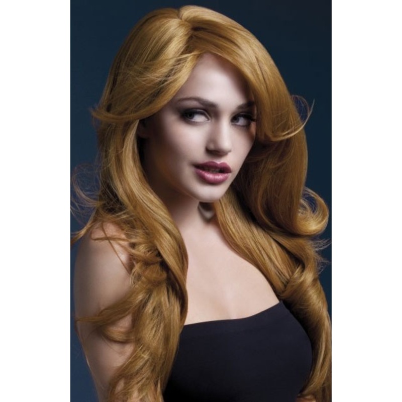 Colly wig in golden brown