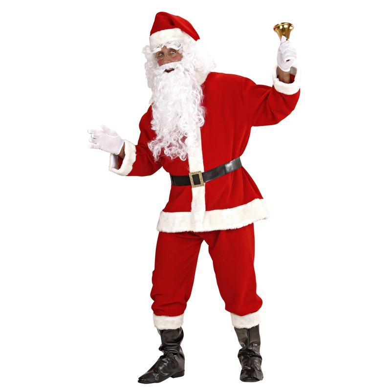 Deluxe Santa Claus Costume 8 pieces
