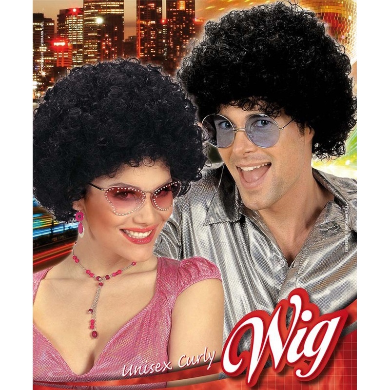 Disco unisex Afro wig