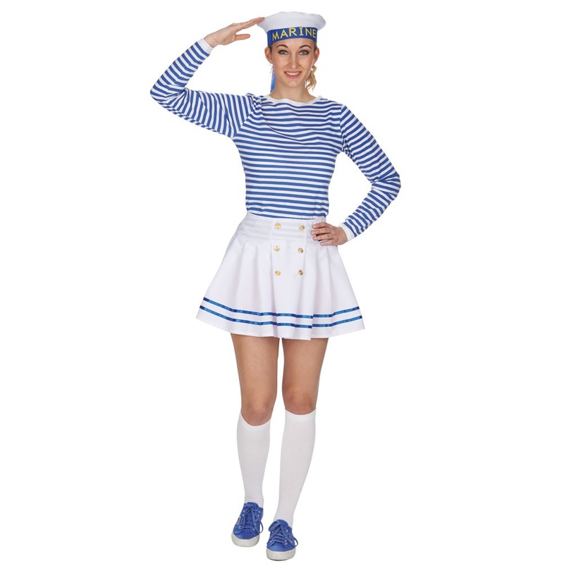 Navy sailor skirt for women 32-34