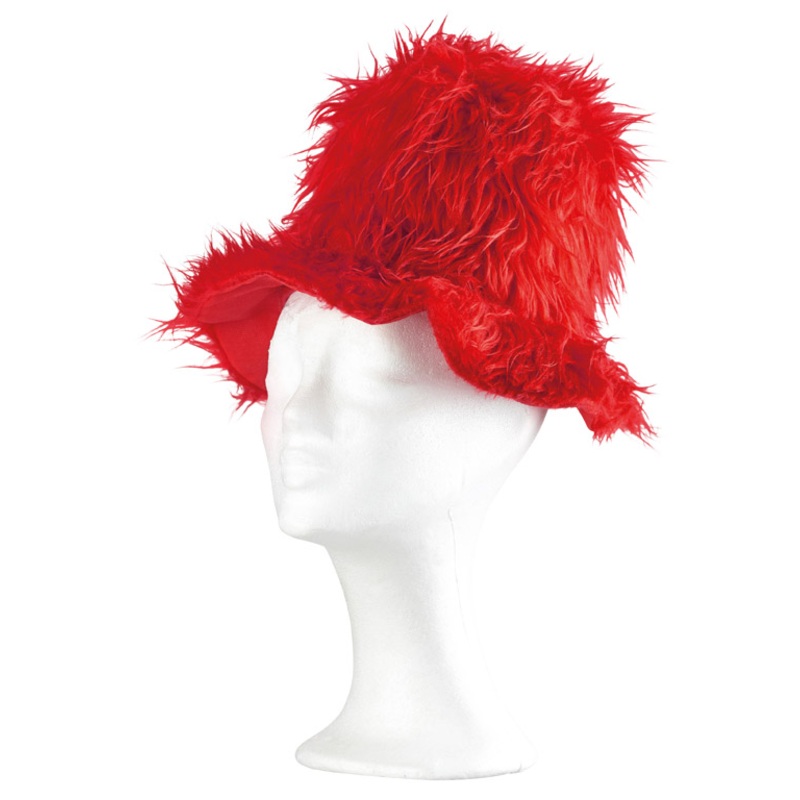Red Fen plush hat