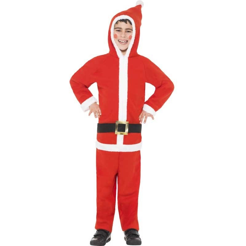 Santa boy child costume S