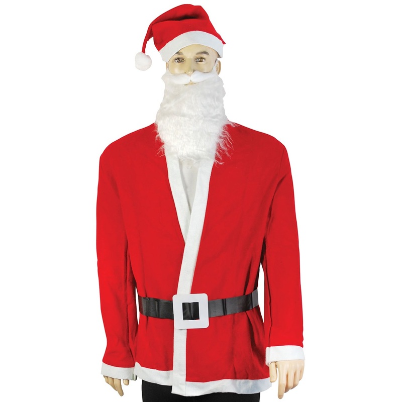 Santa Claus set 4 pieces unisex