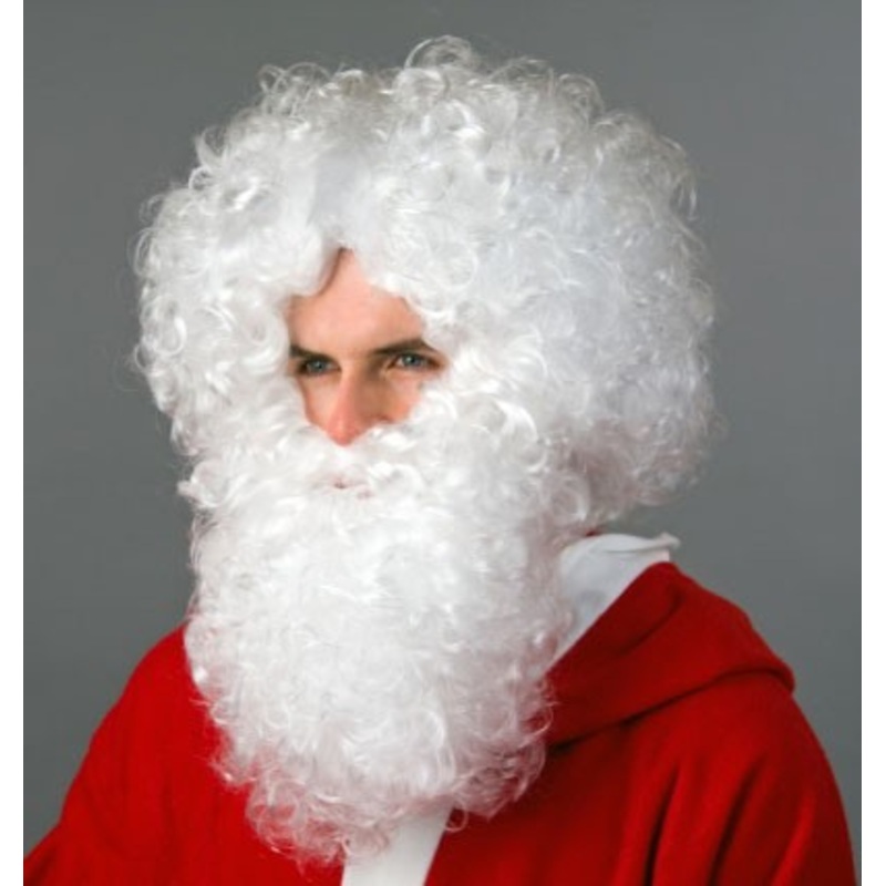 Santa Claus wig & beard