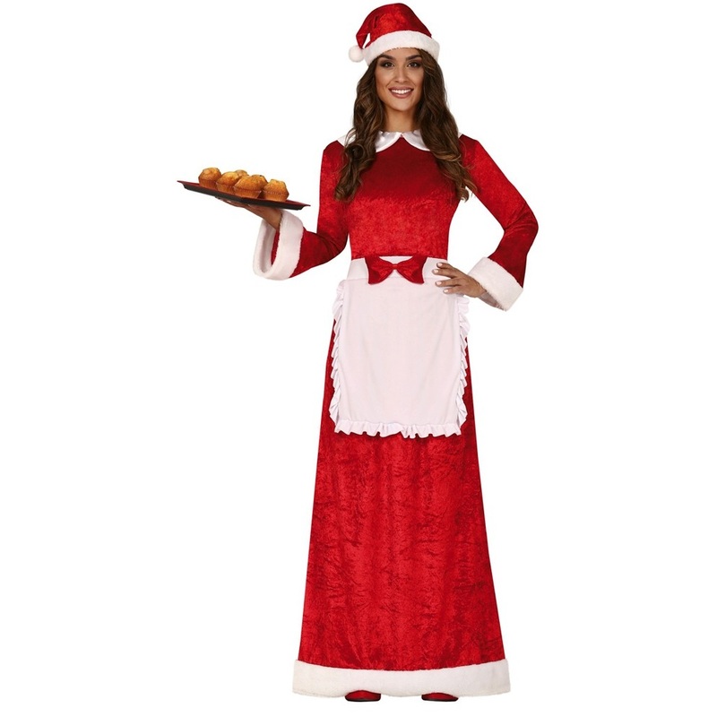 Santa's Wife ladies costume M
