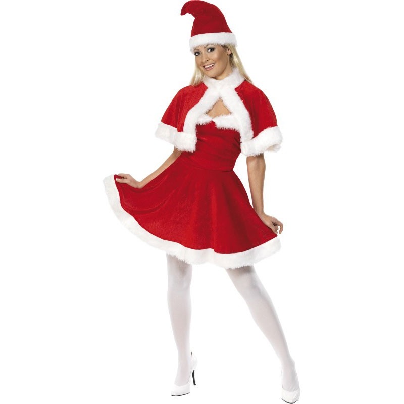 Sexy Christmas Lady Santa Claudia ladies costume S