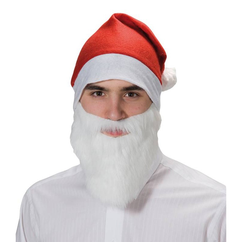 Short Santa Claus beard