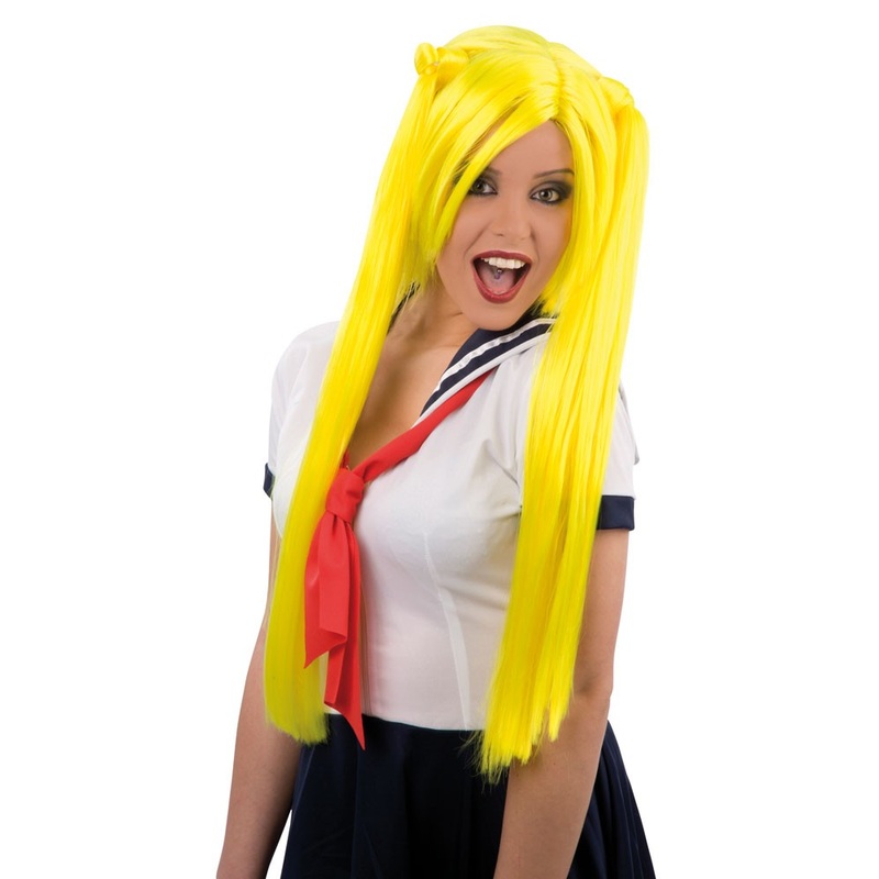 Yellow Sailor Girl wig