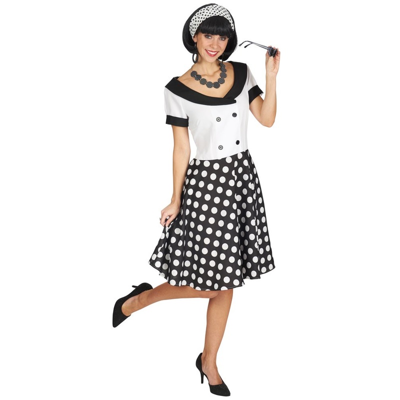 50s polka dots costume 36-38