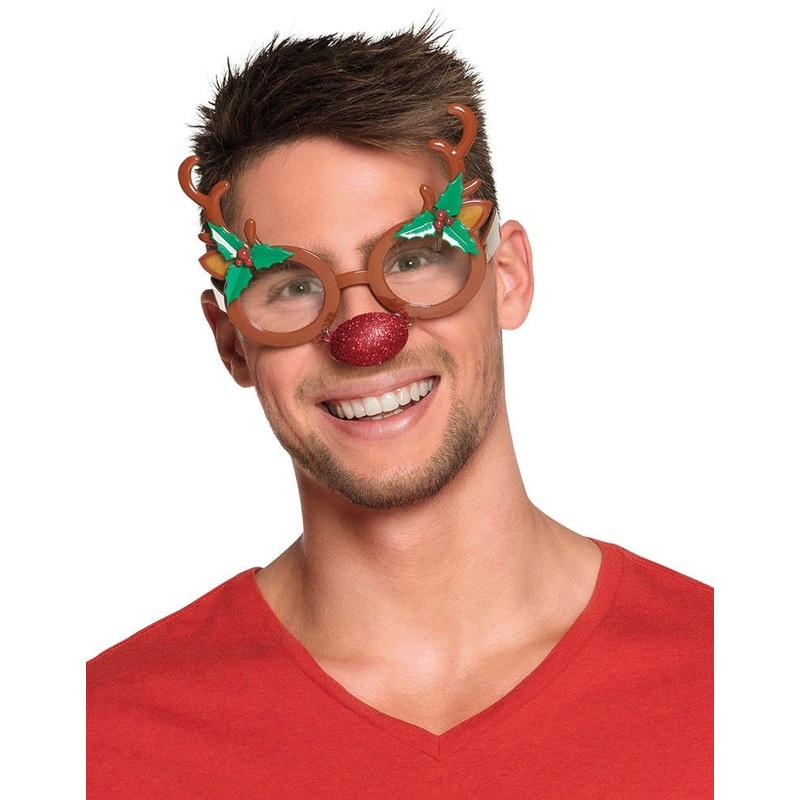 Cute reindeer glasses for Christmas