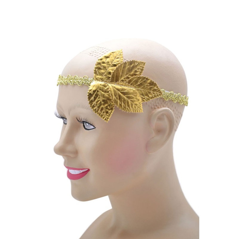 Golden laurel hair band