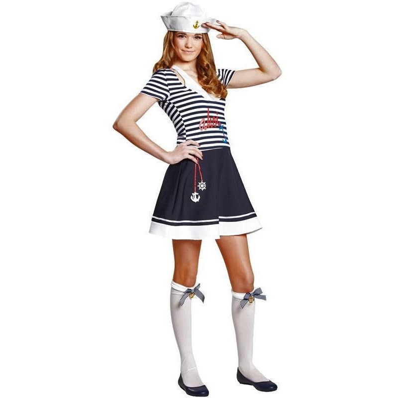 Navy sailor Lady Melina costume for teenagers 32