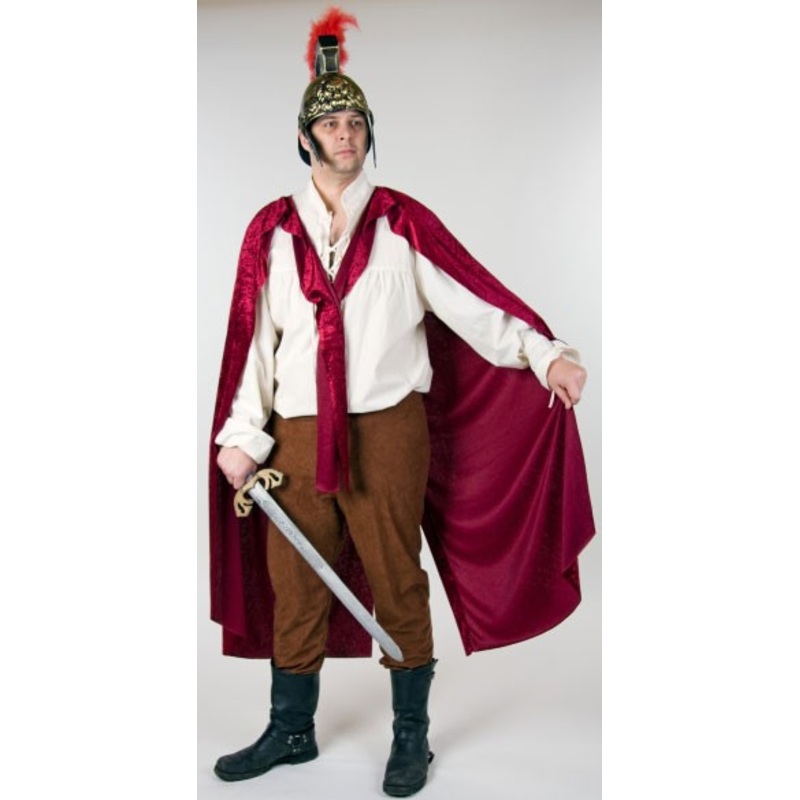 Red Santa Martin cape