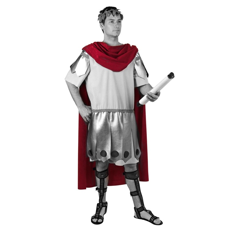 Roman cloak Decimus in red