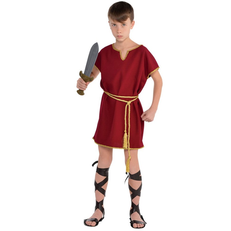 Roman tunic costume for boys