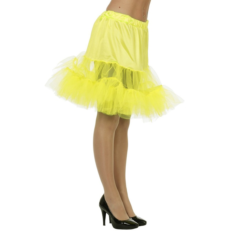 Yellow 50s petticoat 38