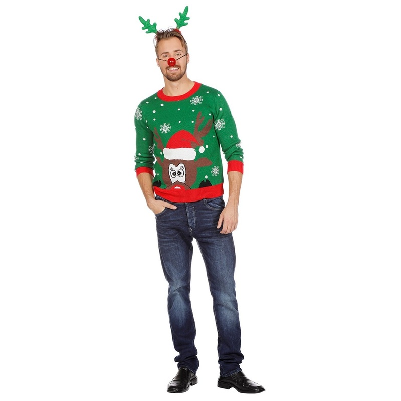 Christmas sweater reindeer Rudi S