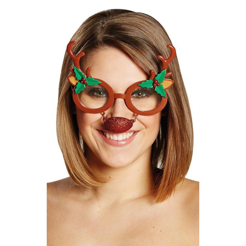 Cute Emilia reindeer glasses
