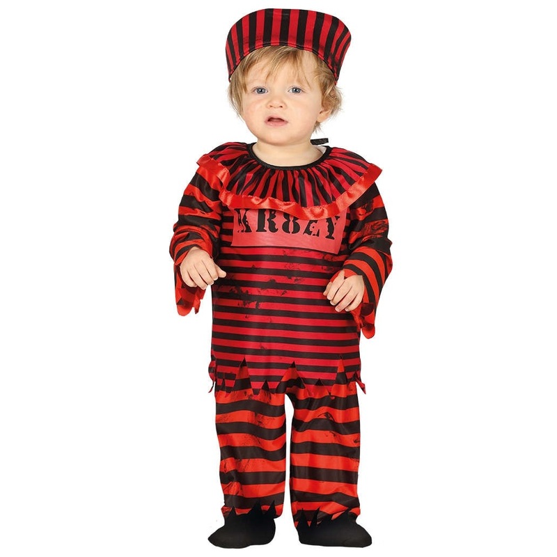 Little criminal costume for babies