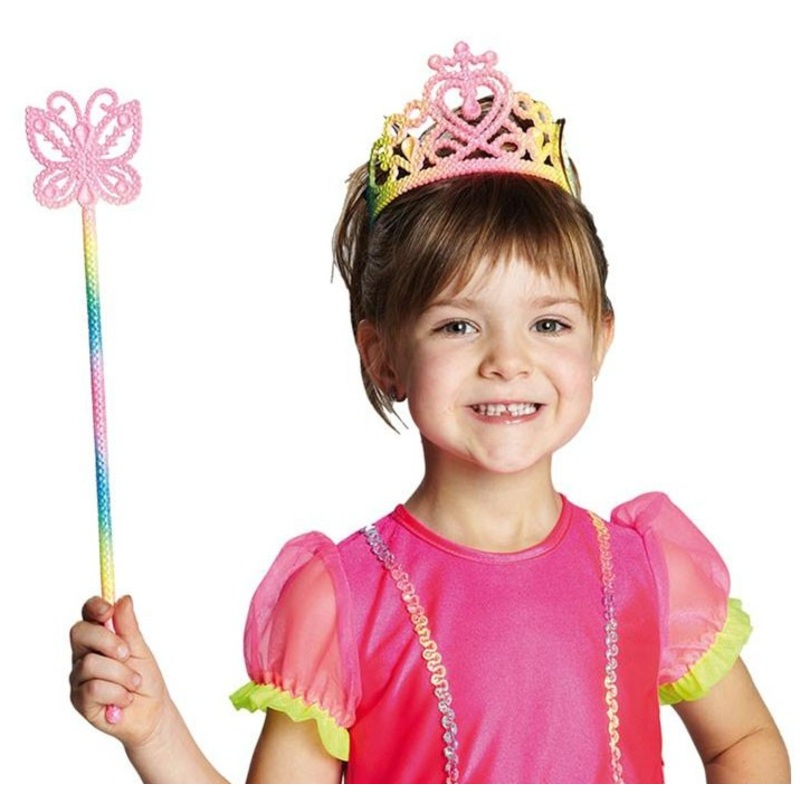 Pastel rainbow diadem for girls