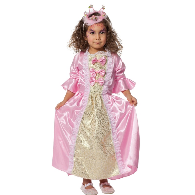 Pink fairy tale princess child costume 104