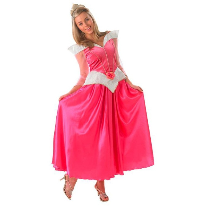 Pink Sleeping Beauty princess ladies costume S
