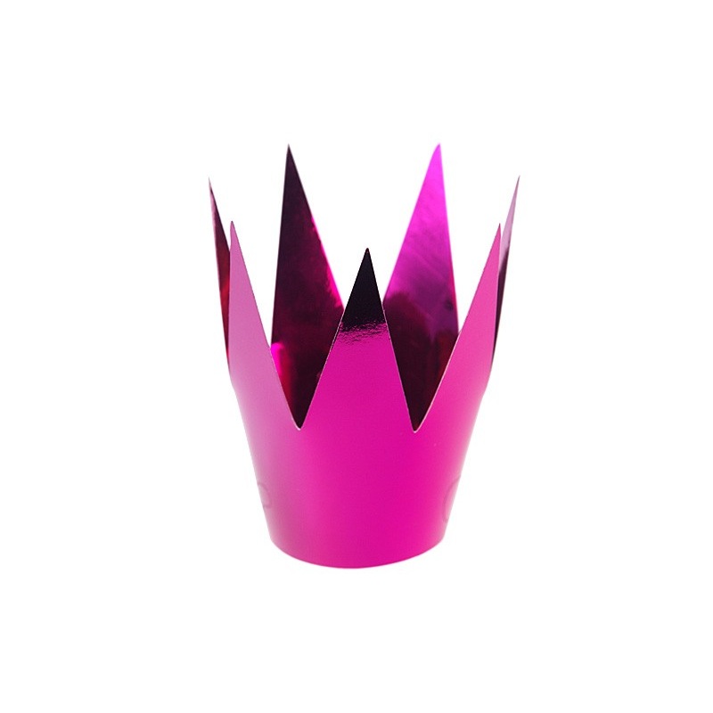 Pretty in Pink Party Crowns Set of 3