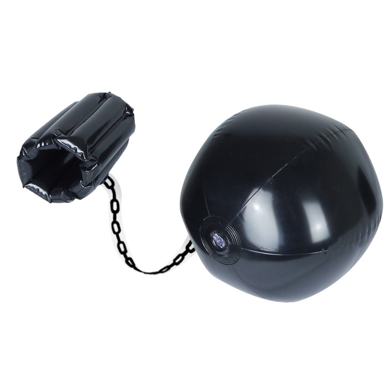 Prisoner ball on chain inflatable