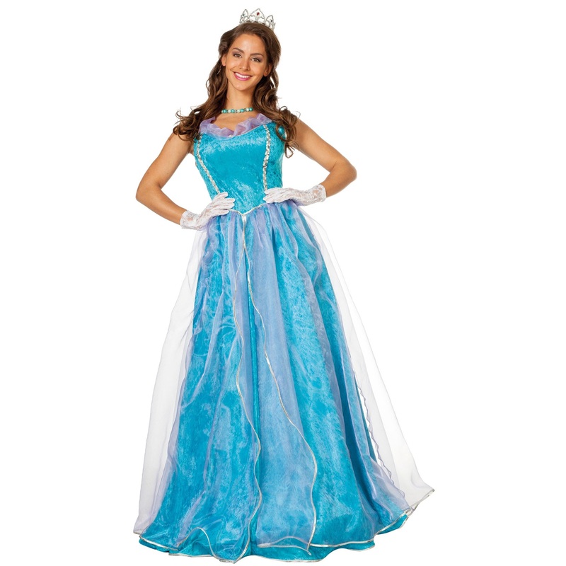 Queen of the mermaids ladies costume 36