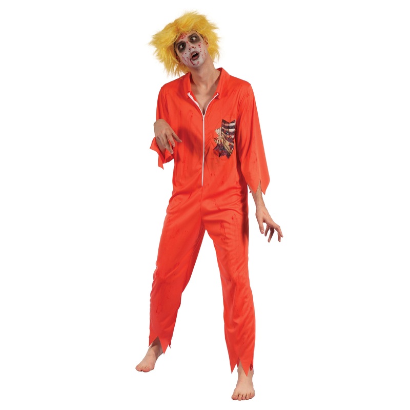Zombie prison brother men's costume