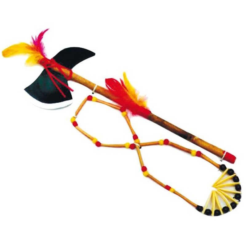 American Indian Tomahawk And Chain