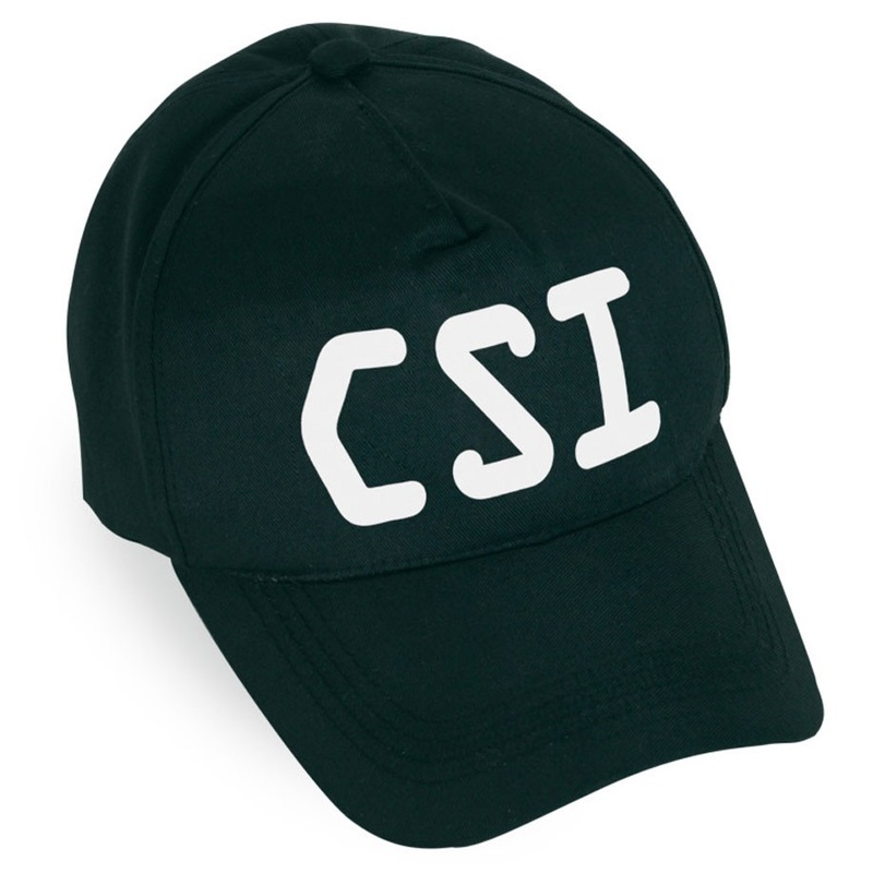 Black CSI cap - adjustable size