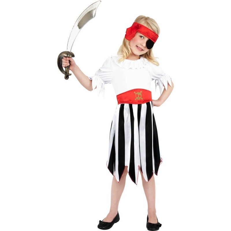Buccaneer pirate child costume