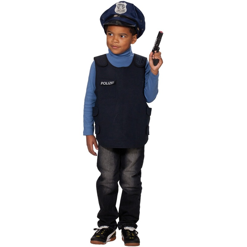 Classic police vest for children 116