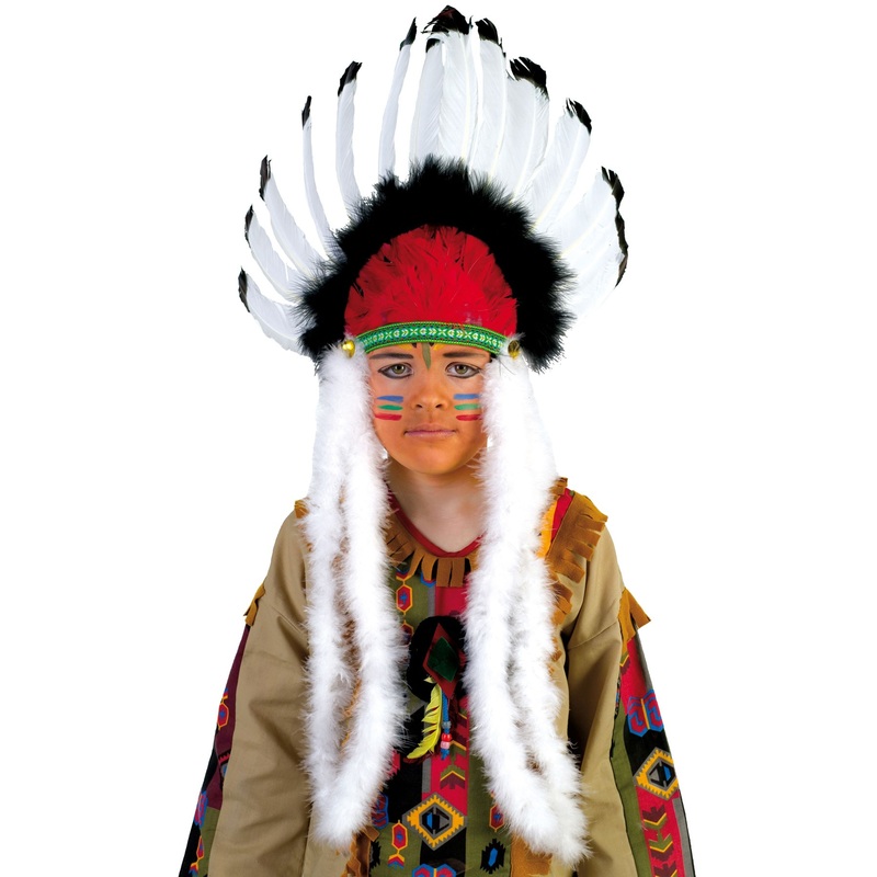 Indian feather headdress