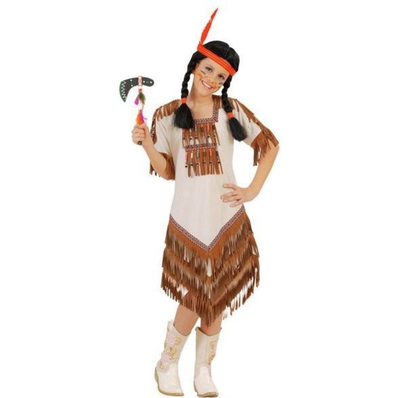 Indian Squaw Kiana child costume 128
