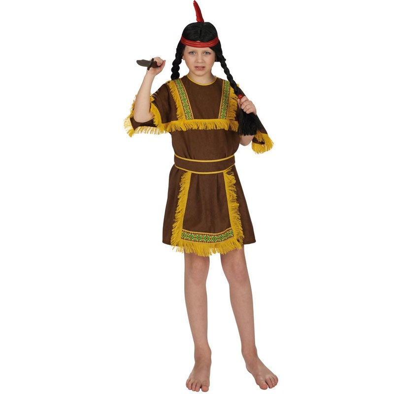 Little Indian woman bird voice child costume 104