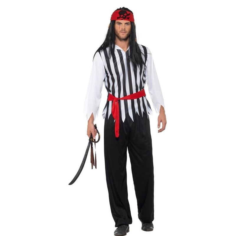 Marcio pirate costume for men M