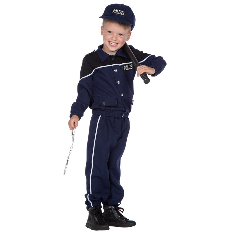 Police costume for children with cap 104