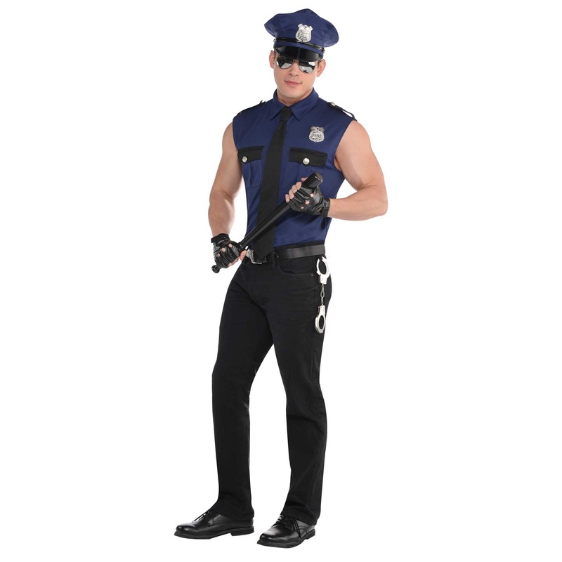 Police Officer Johnny men's costume M