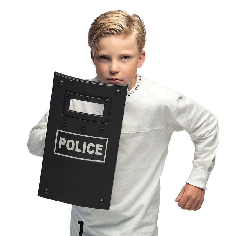 Police shield for children