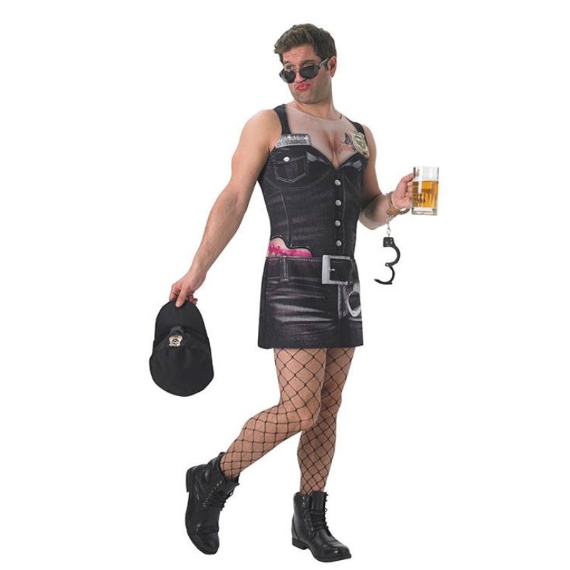 Sexy Hexy Officer mens costume