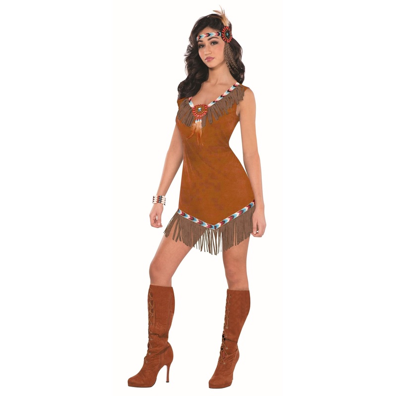 Sexy Native American Ladies Costume Jane XS