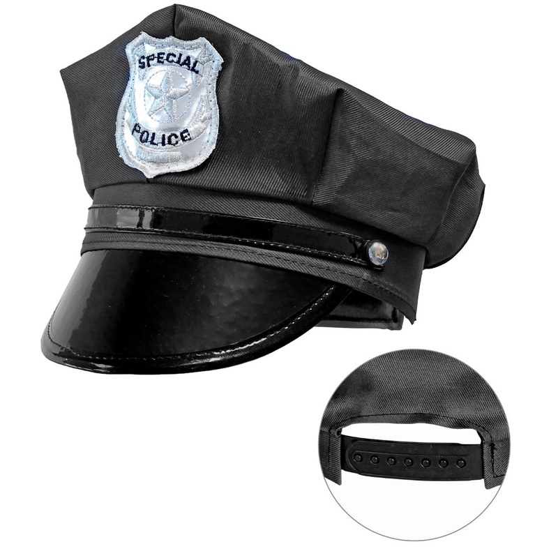Size-adjustable Special Police cap