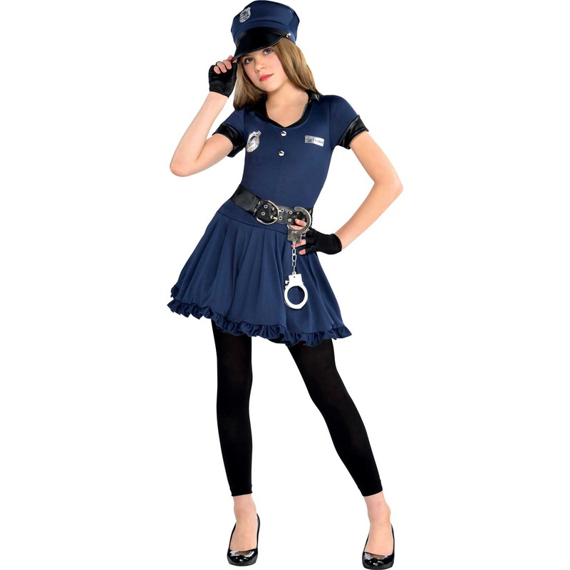 Smart policewoman Pia girl costume