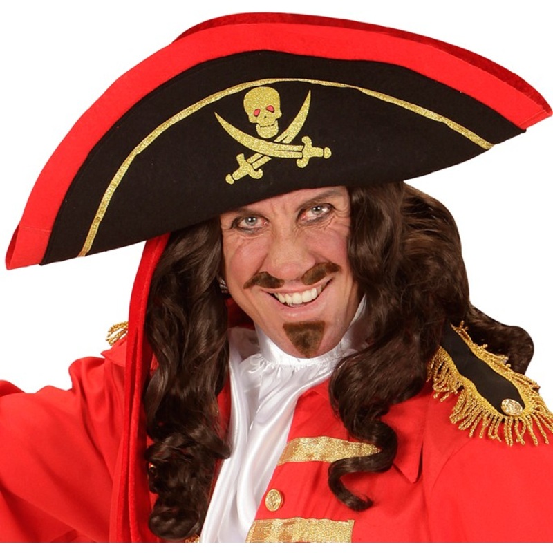 Tricorn men's pirate hat